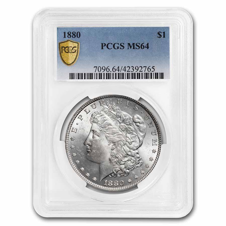 Buy 1880 Morgan Dollar MS-64 PCGS