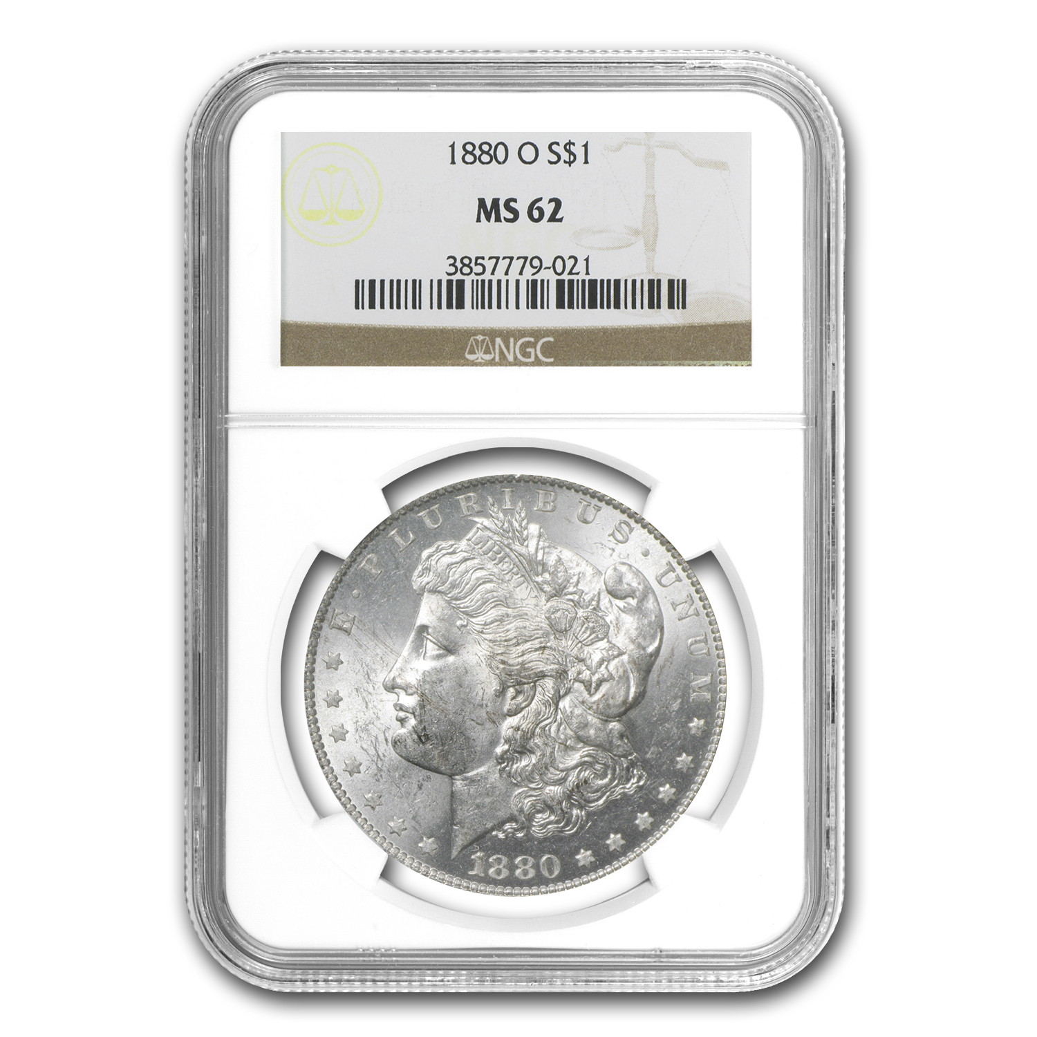 Buy 1880-O Morgan Dollar MS-62 NGC