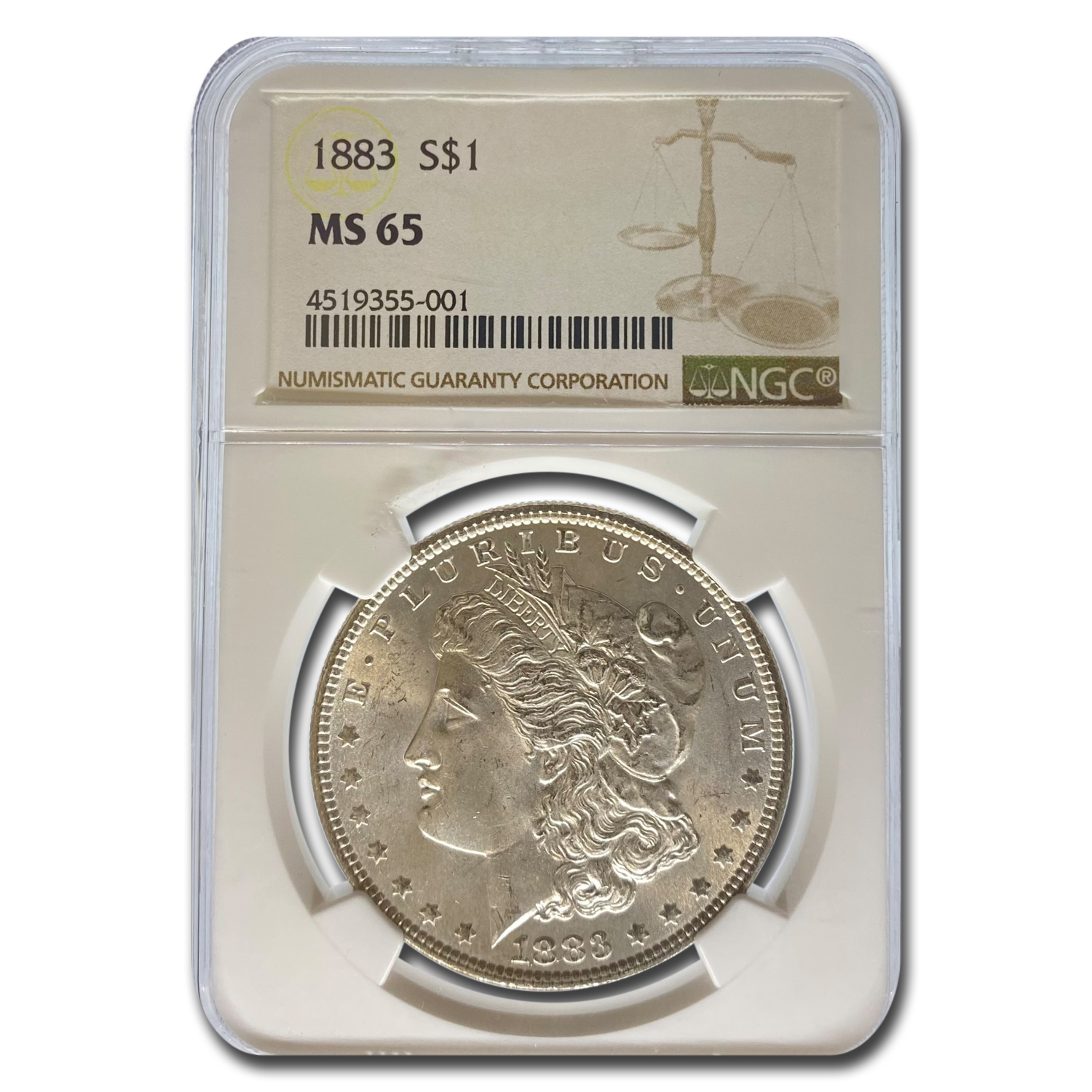Buy 1883 Morgan Dollar MS-65 NGC