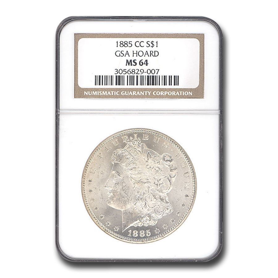 Buy 1885-CC Morgan Dollar MS-64 NGC
