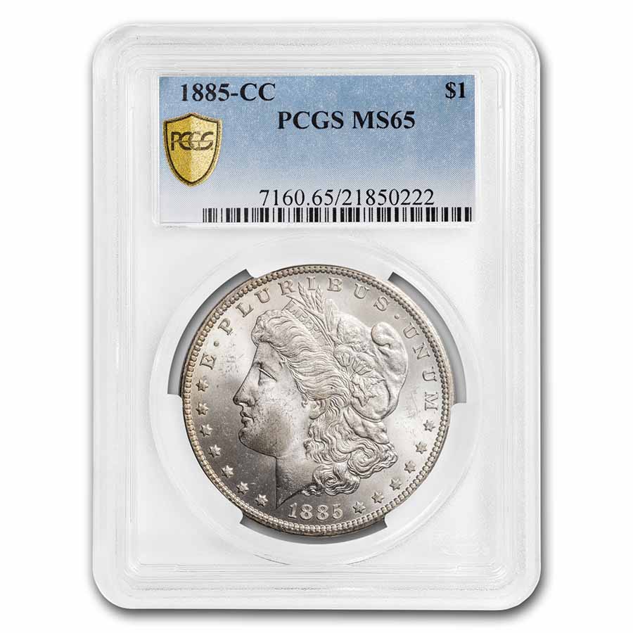 Buy 1885-CC Morgan Dollar MS-65 PCGS