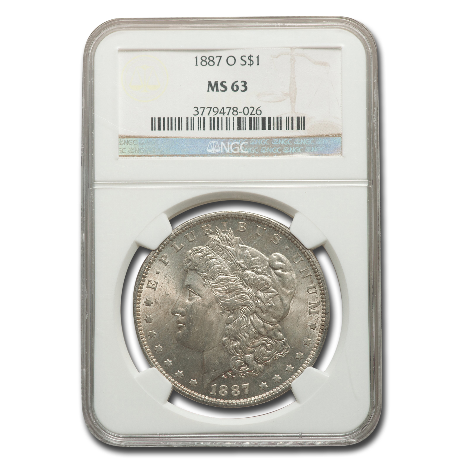 Buy 1887-O Morgan Dollar MS-63 NGC