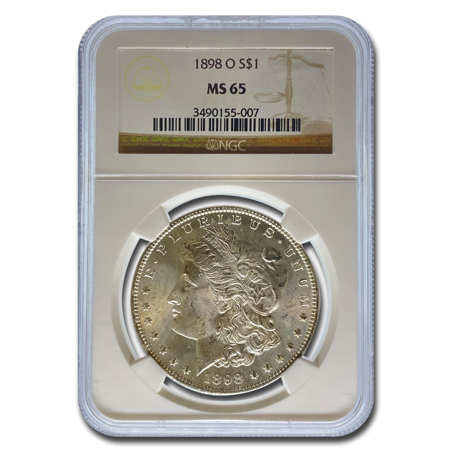 Buy 1898-O Morgan Dollar MS-65 NGC