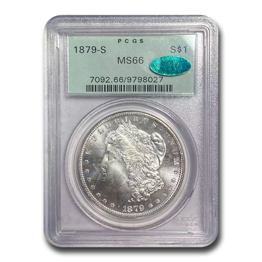 Buy 1879-S Morgan Dollar MS-66 PCGS CAC