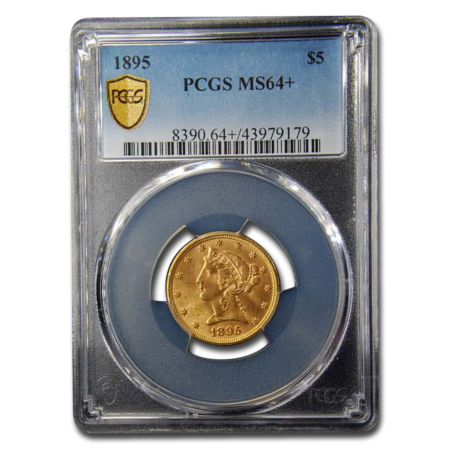 Buy 1895 $5 Liberty Gold Half Eagle MS-64+ PCGS