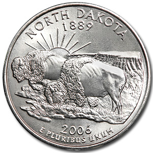 Buy 2006-P North Dakota State Quarter BU