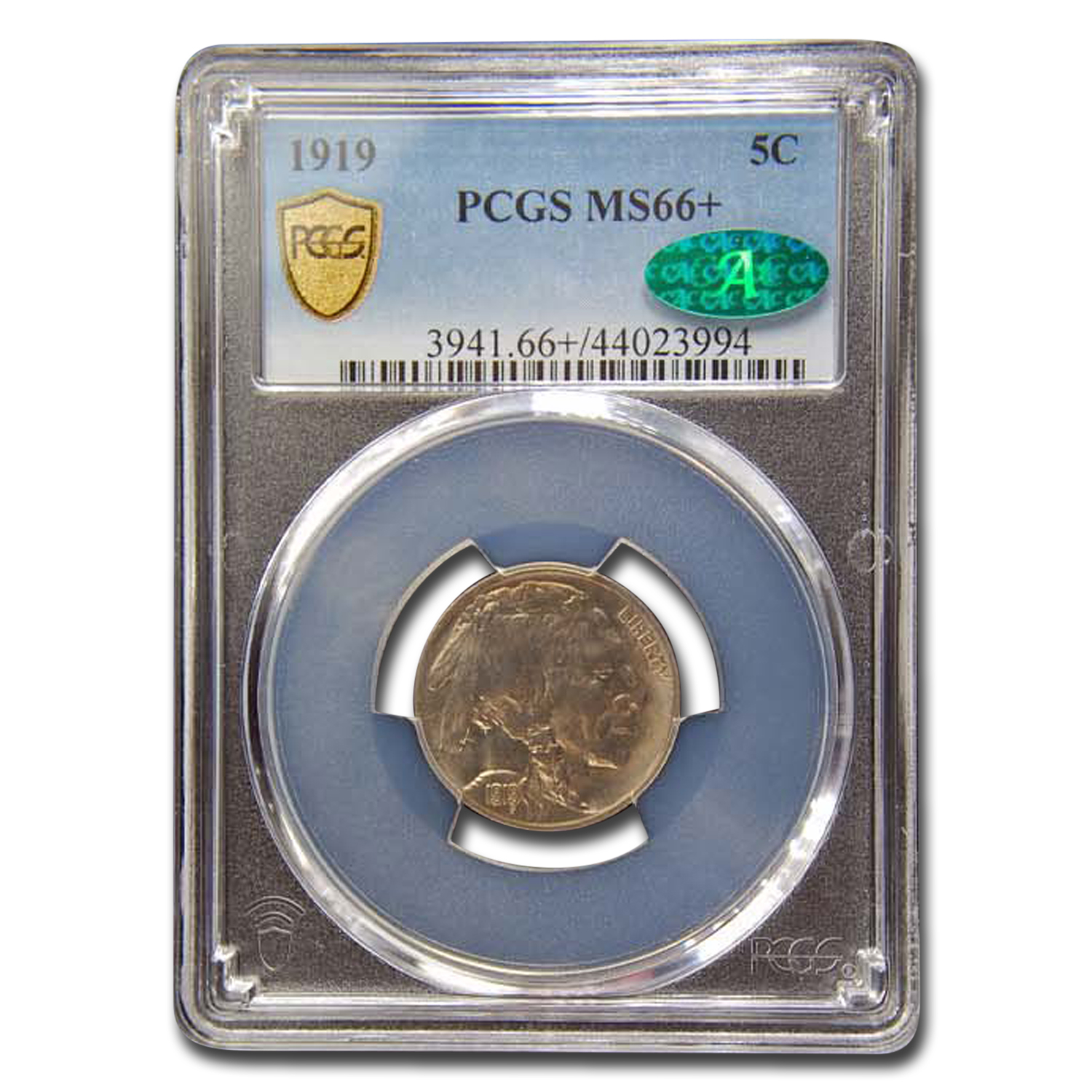Buy 1919 Buffalo Nickel MS-66+ PCGS CAC