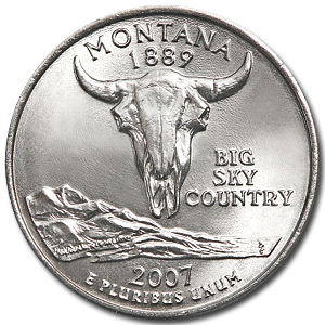 Buy 2007-P Montana State Quarter BU