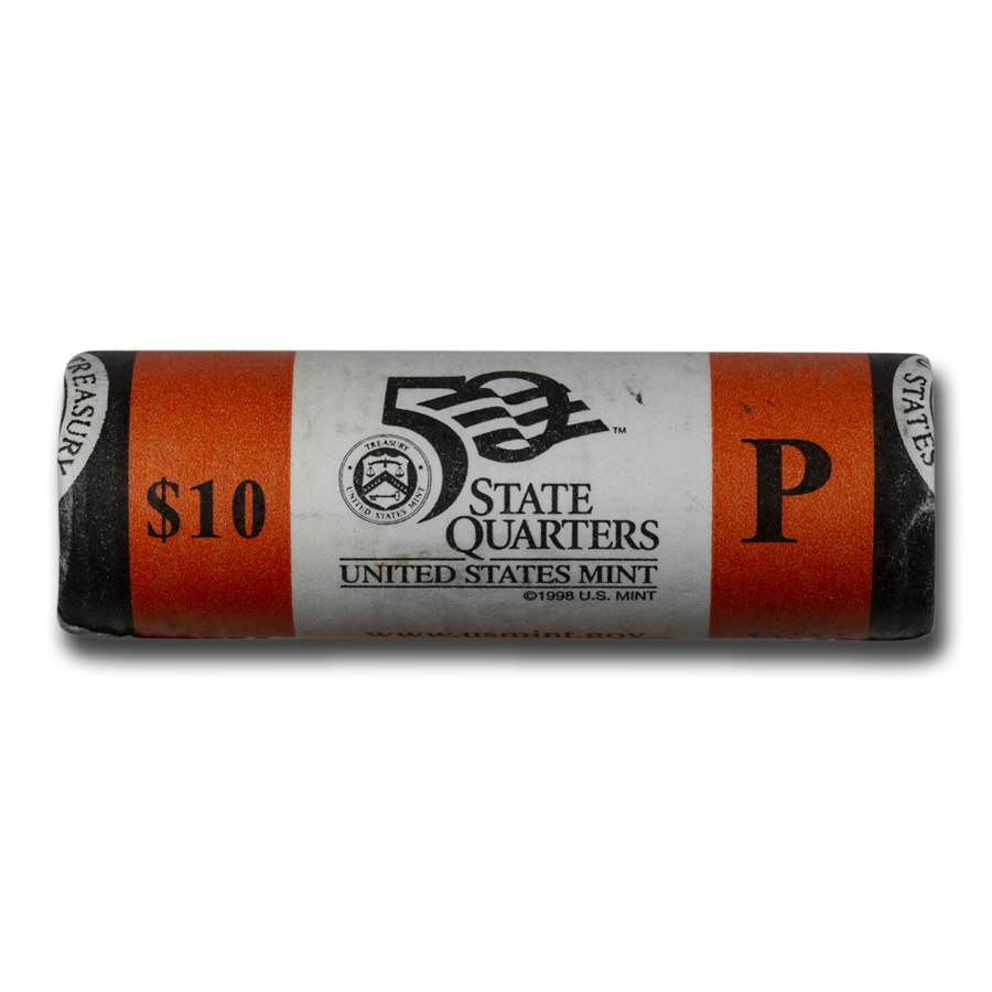 Buy 2007-P Wyoming Statehood Quarter 40-Coin Roll BU