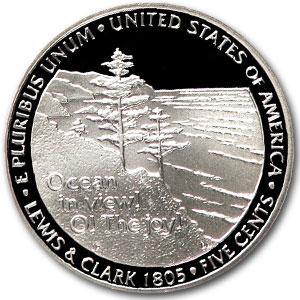 Buy 2005-S Jefferson Nickel Ocean in View Gem Proof