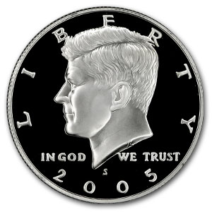 Buy 2005-S Silver Kennedy Half Dollar Gem Proof