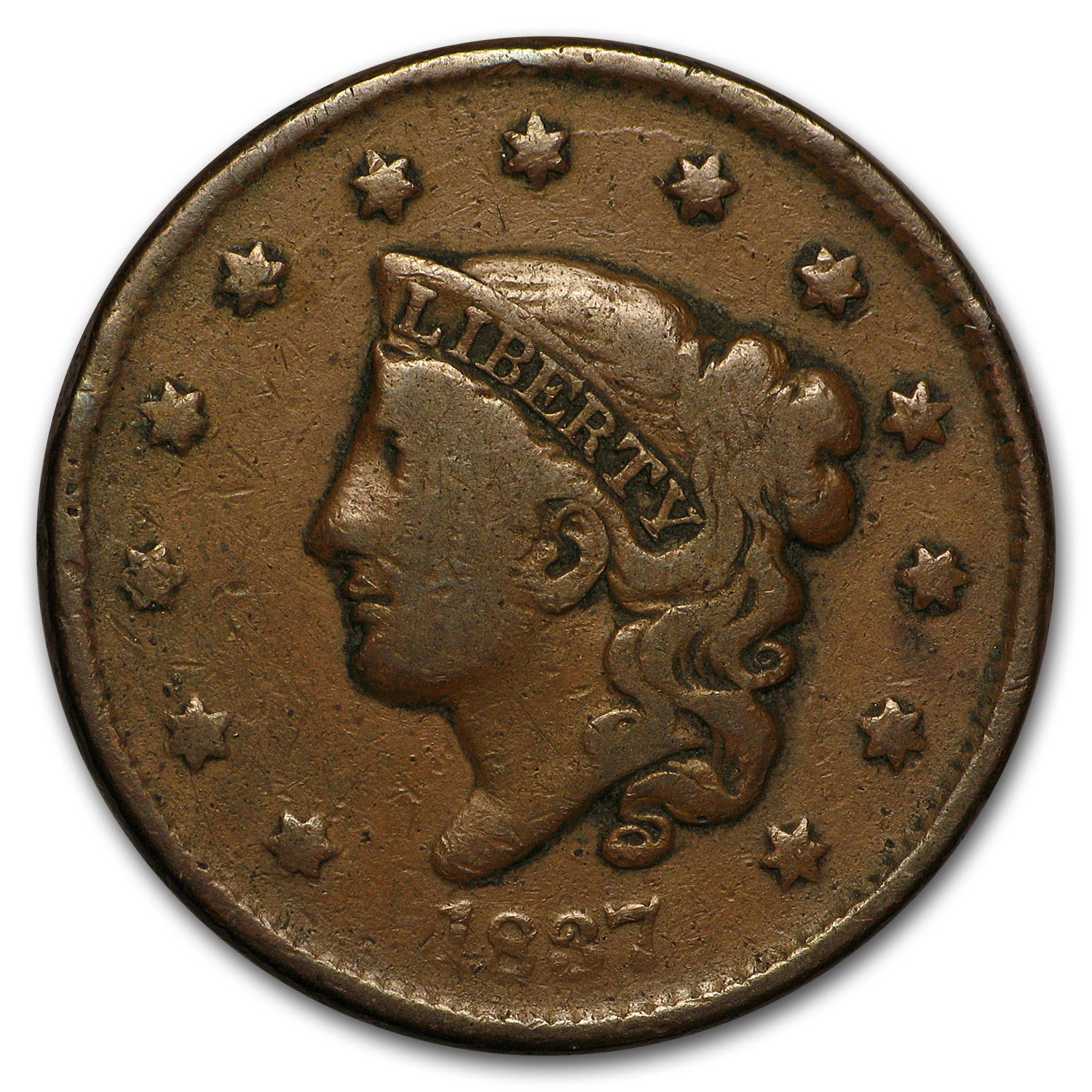 Buy 1837 Large Cent VG