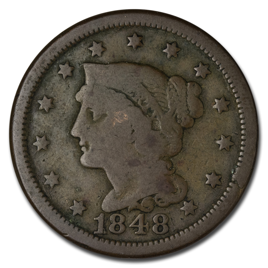 Buy 1848 Large Cent Good