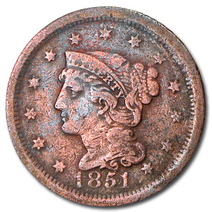 Buy 1851 Large Cent Good
