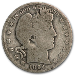 Buy 1894 Barber Half Dollar AG