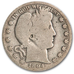 Buy 1894-O Barber Half Dollar AG