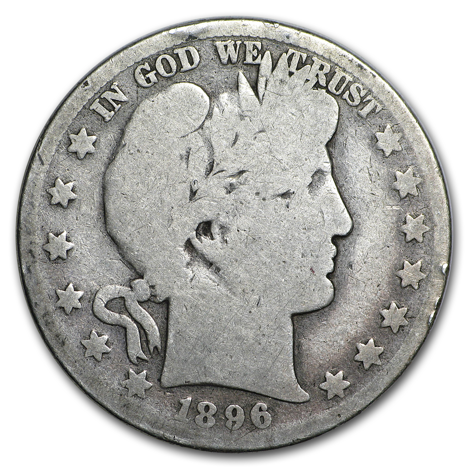 Buy 1896 Barber Half Dollar AG