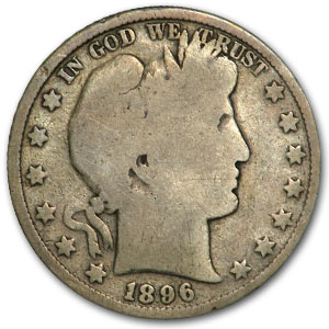 Buy 1896 Barber Half Dollar Good