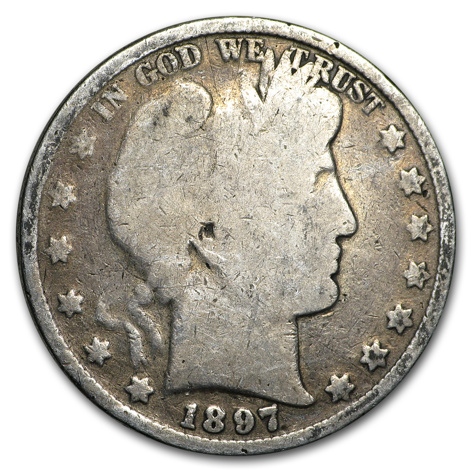 Buy 1897 Barber Half Dollar AG