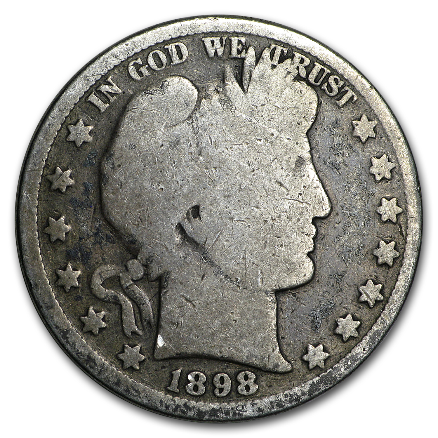 Buy 1898 Barber Half Dollar Good