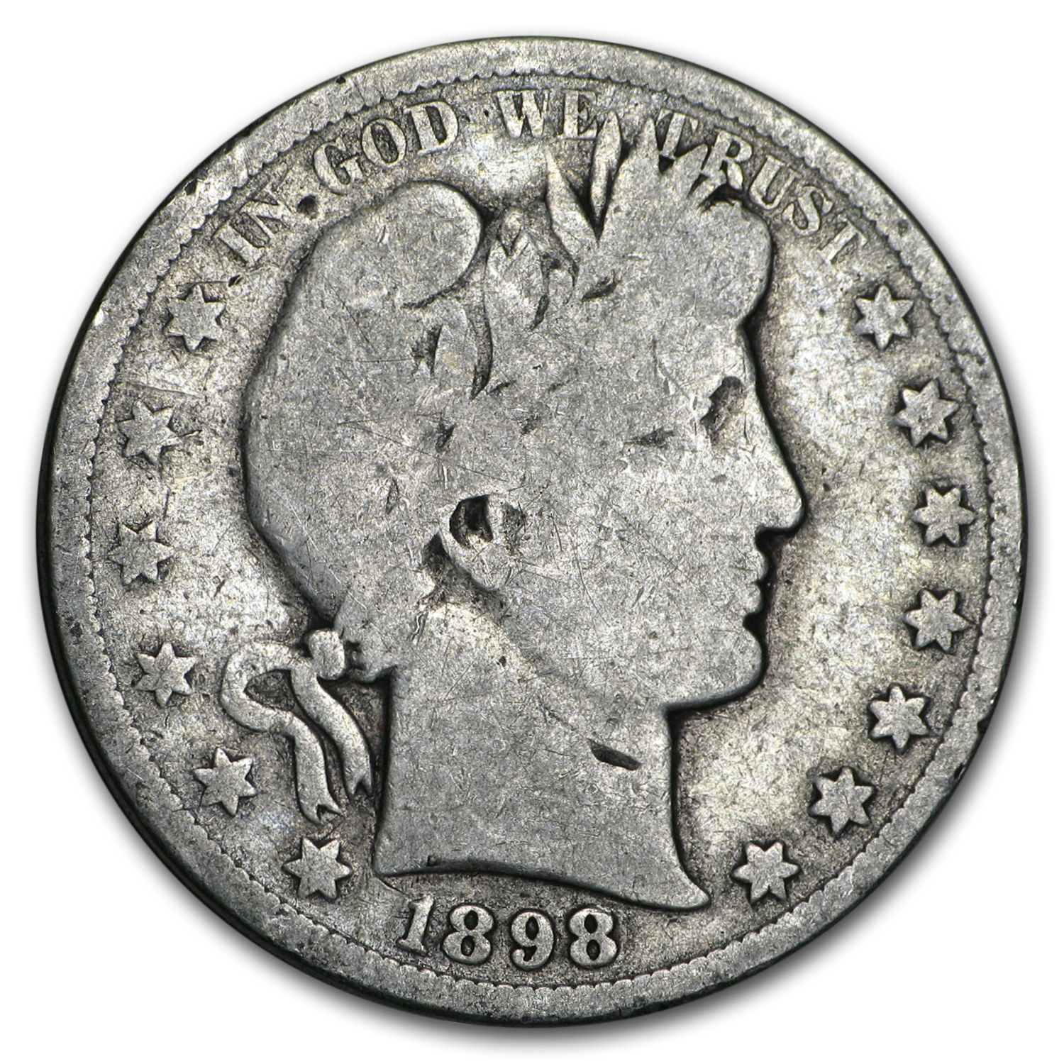 Buy 1898-S Barber Half Dollar Good