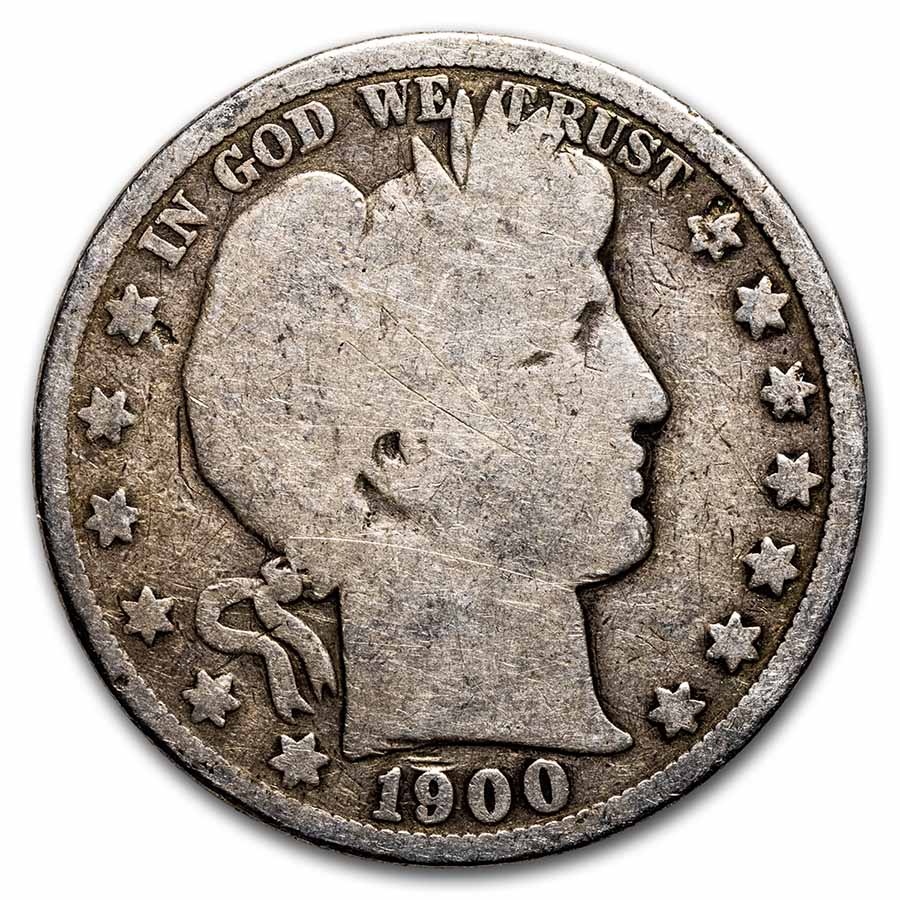 Buy 1900 Barber Half Dollar Good