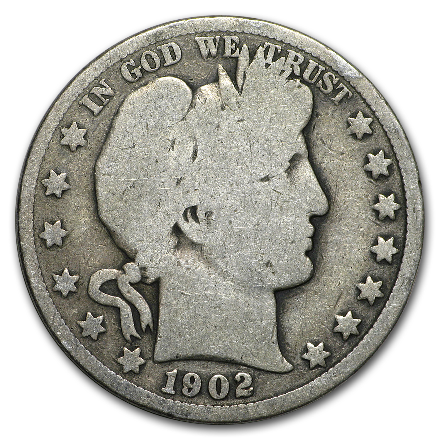 Buy 1902 Barber Half Dollar Good