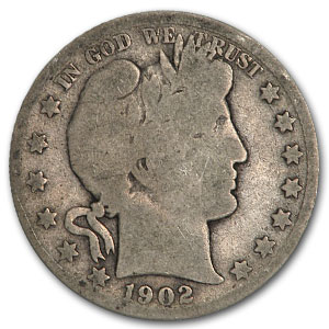 Buy 1902-S Barber Half Dollar AG