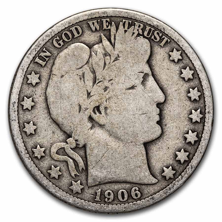 Buy 1906 Barber Half Dollar Good