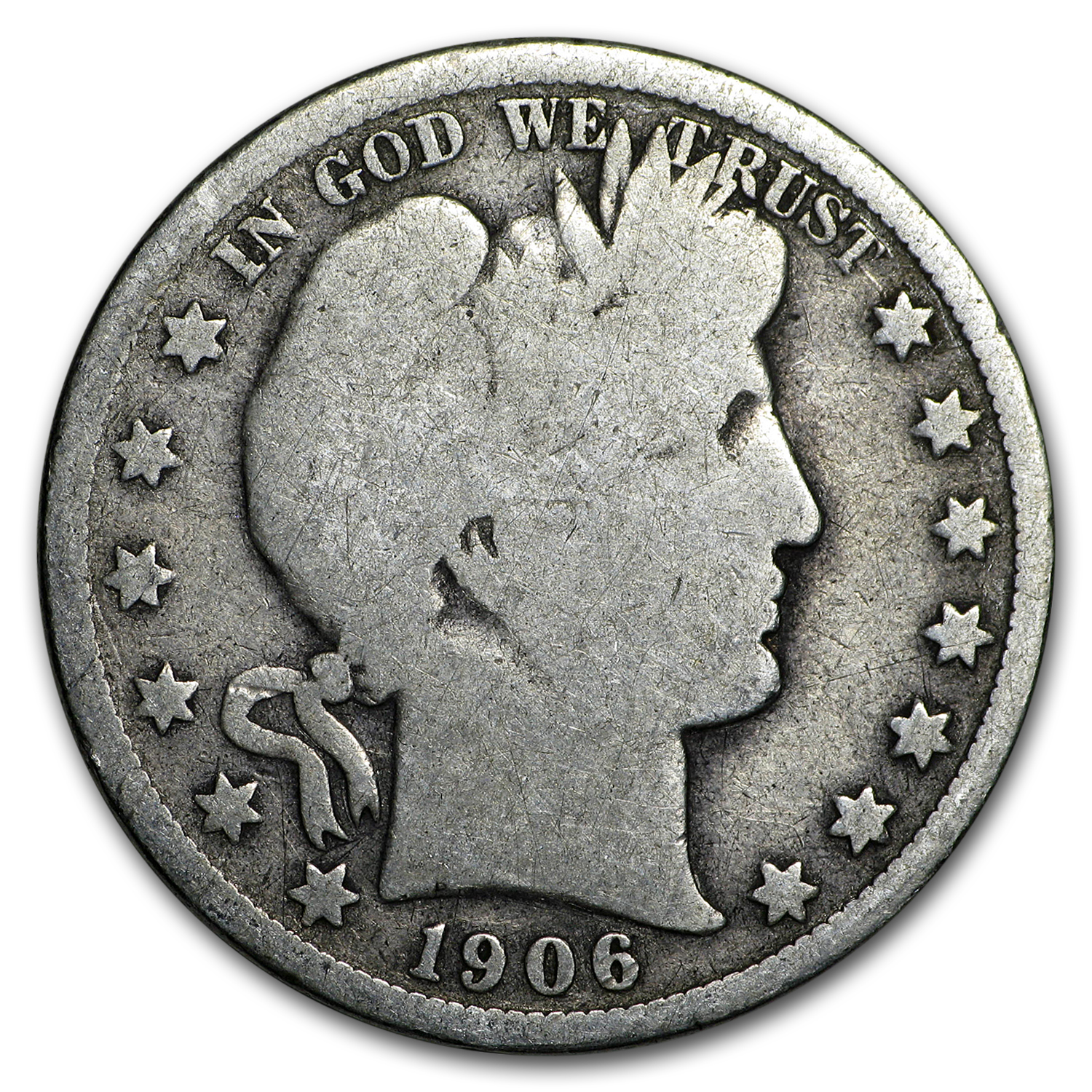 Buy 1906-O Barber Half Dollar Good