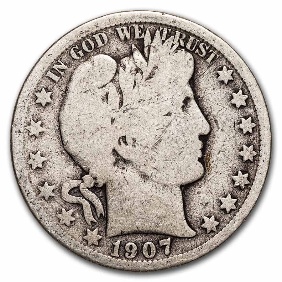 Buy 1907-O Barber Half Dollar Good