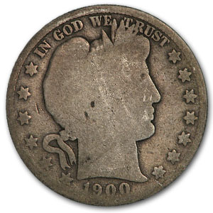 Buy 1900-S Barber Half Dollar AG