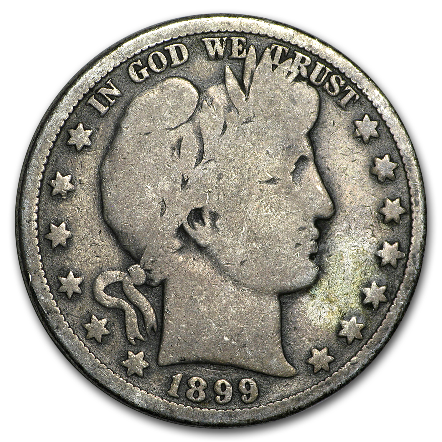 Buy 1899-O Barber Half Dollar Good