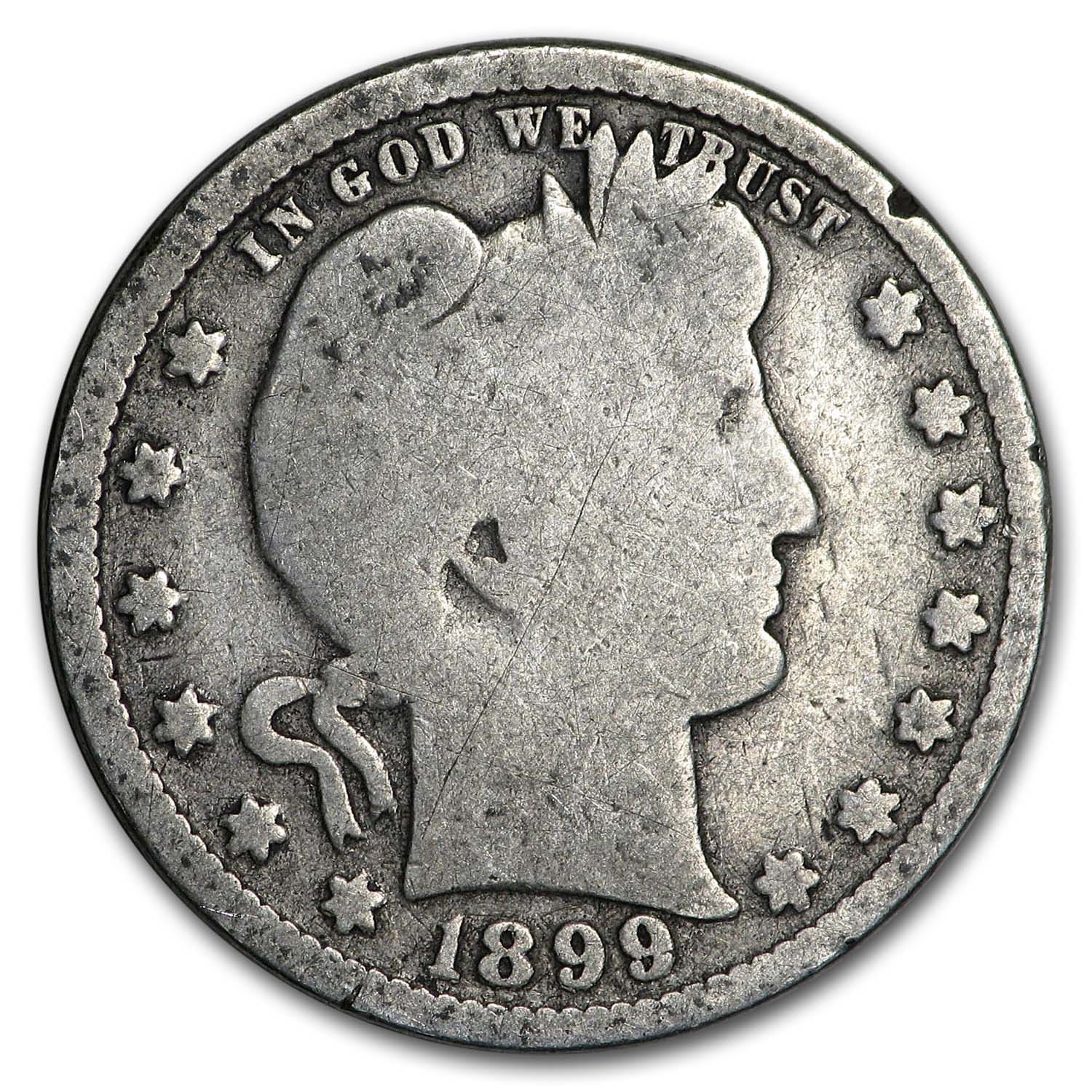 Buy 1899 Barber Quarter Good/VG