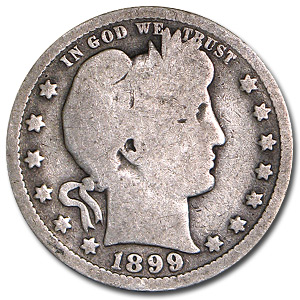 Buy 1899-O Barber Quarter Good - Click Image to Close