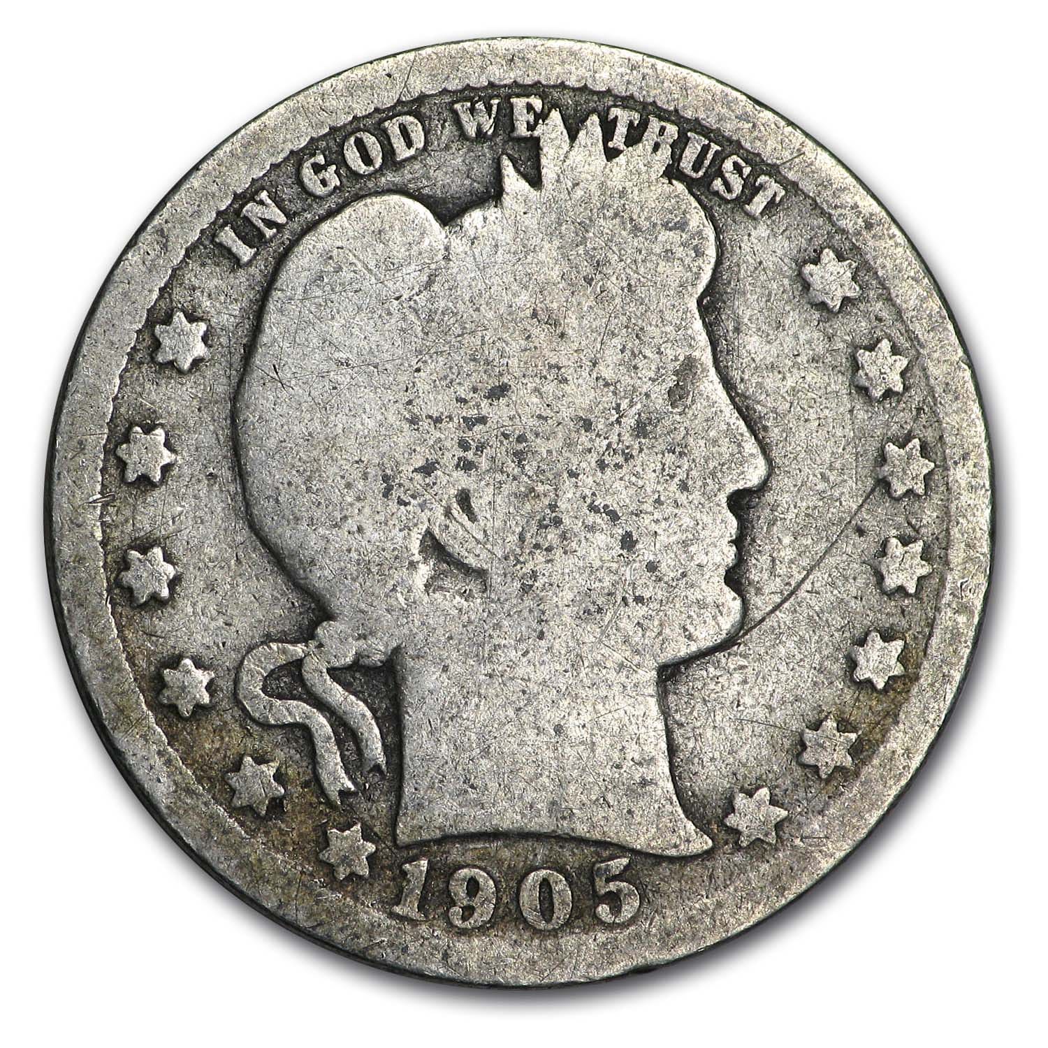 Buy 1905 Barber Quarter AG