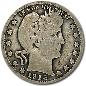 Buy 1915 Barber Quarter Good/VG