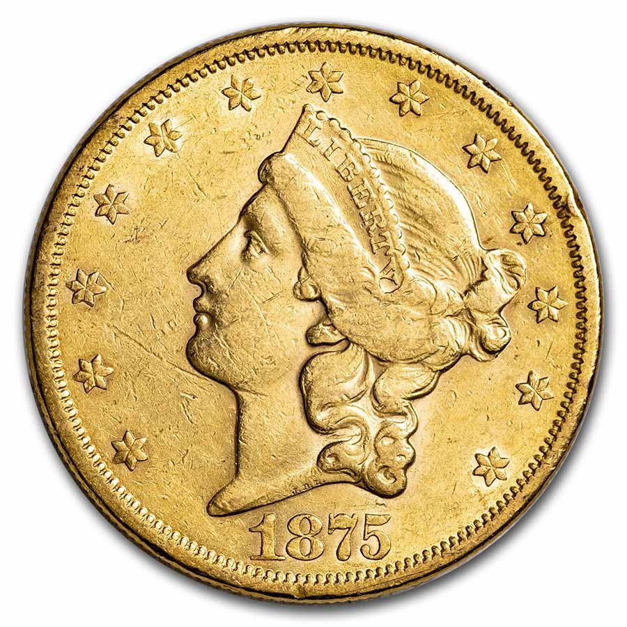 Buy 1875-S $20 Liberty Gold Double Eagle XF