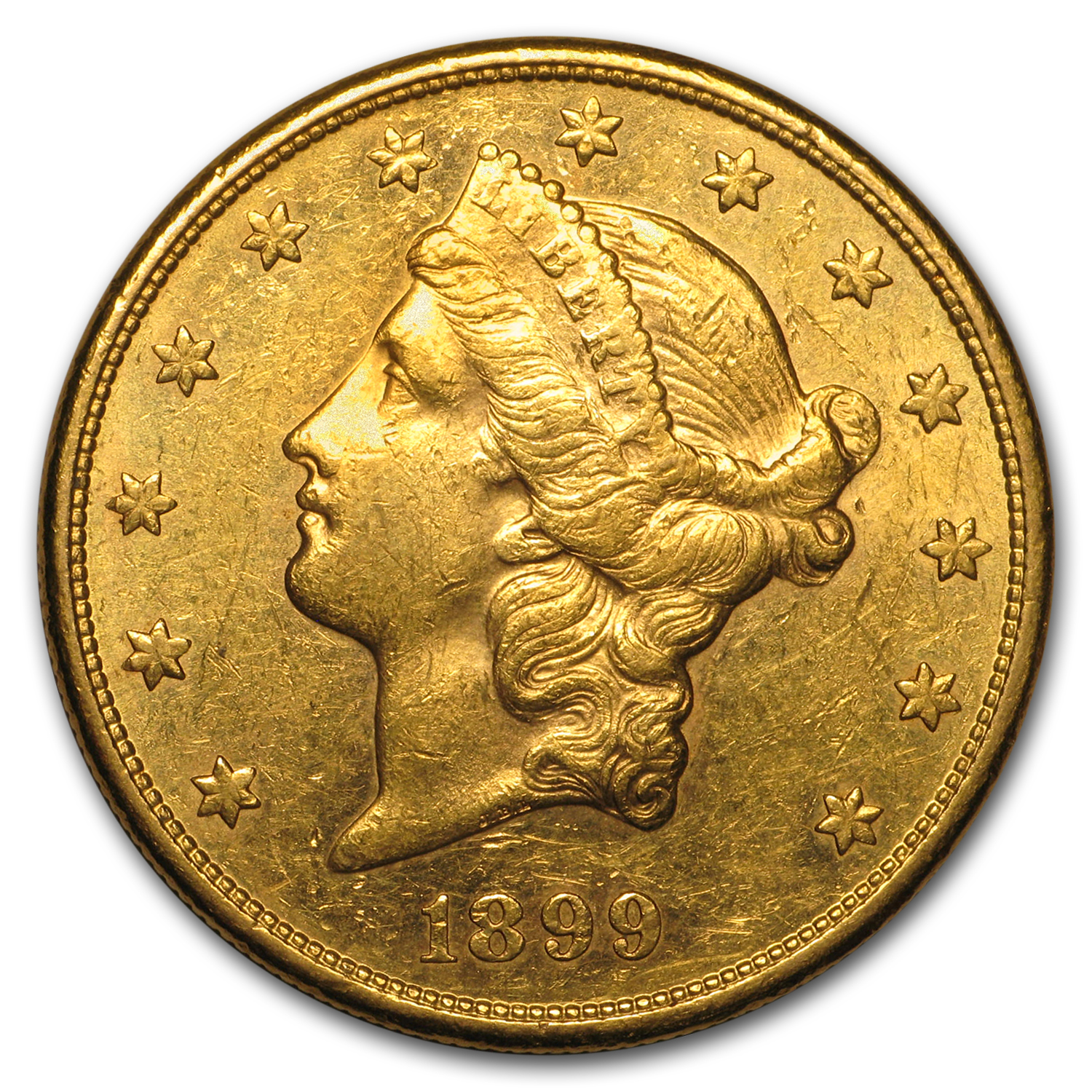 Buy 1899-S $20 Liberty Gold Double Eagle AU