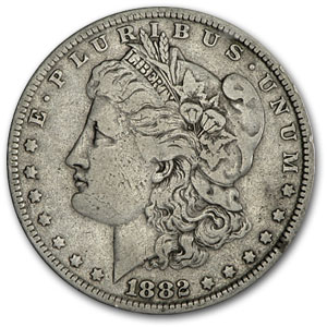 Buy 1882-O/S Morgan Dollar Fine