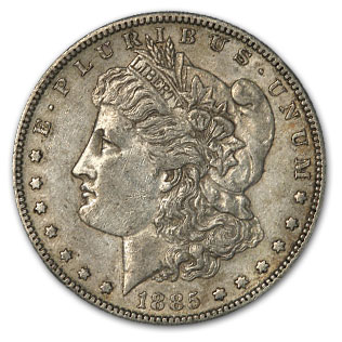 Buy 1885-S Morgan Dollar XF-45