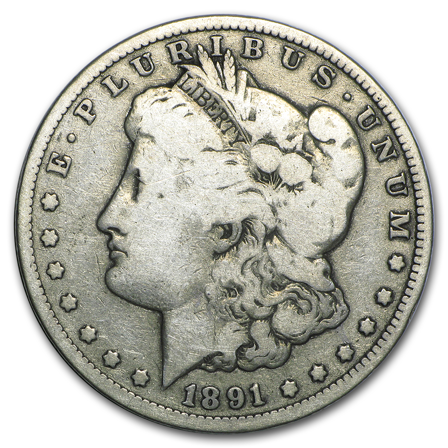 Buy 1891-CC Morgan Dollar Good