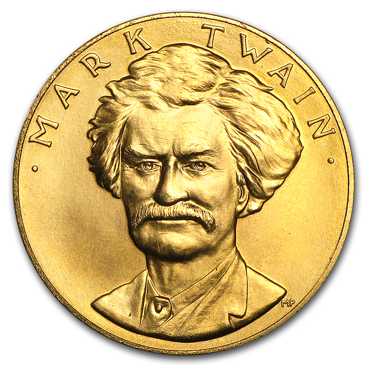 Buy U.S. Mint 1 oz Gold Commemorative Arts Medal Mark Twain