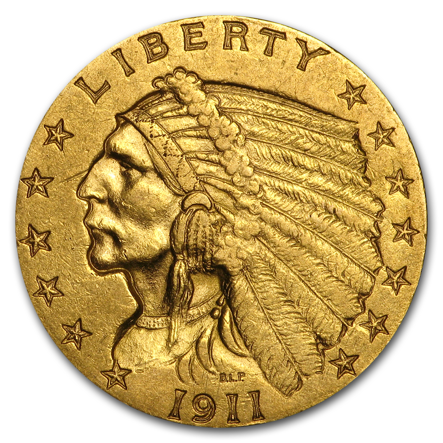 Buy 1911 $2.50 Indian Gold Quarter Eagle AU