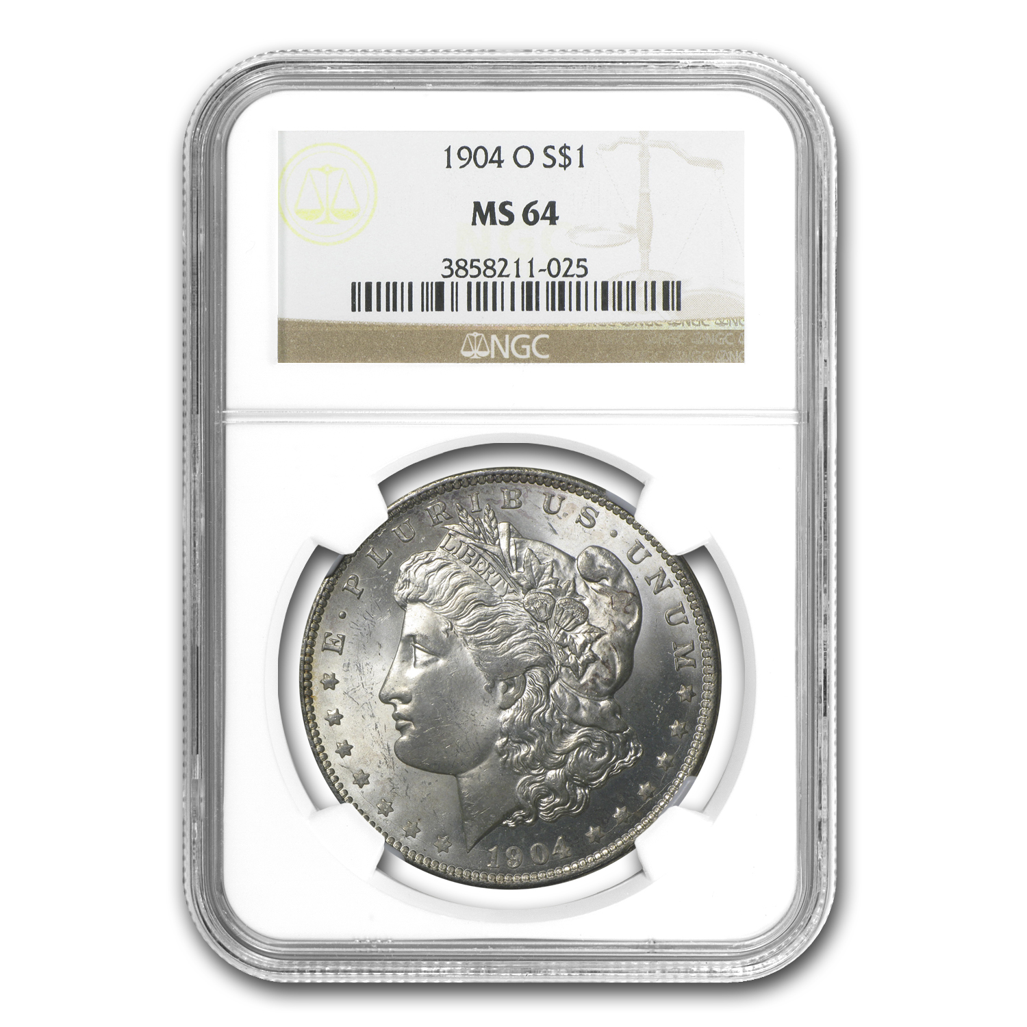 Buy 1904-O Morgan Dollar MS-64 NGC
