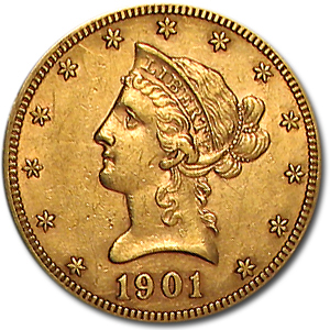 Buy 1901-S $10 Liberty Gold Eagle AU