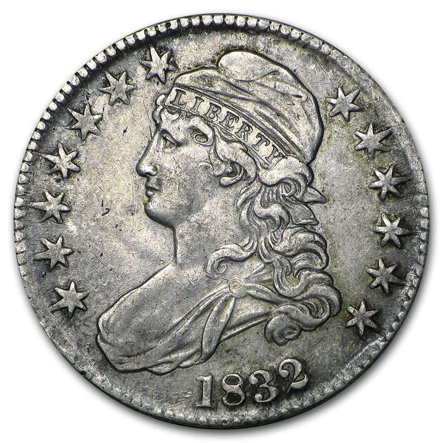 Buy 1832 Bust Half Dollar XF (Sm Letters) - Click Image to Close