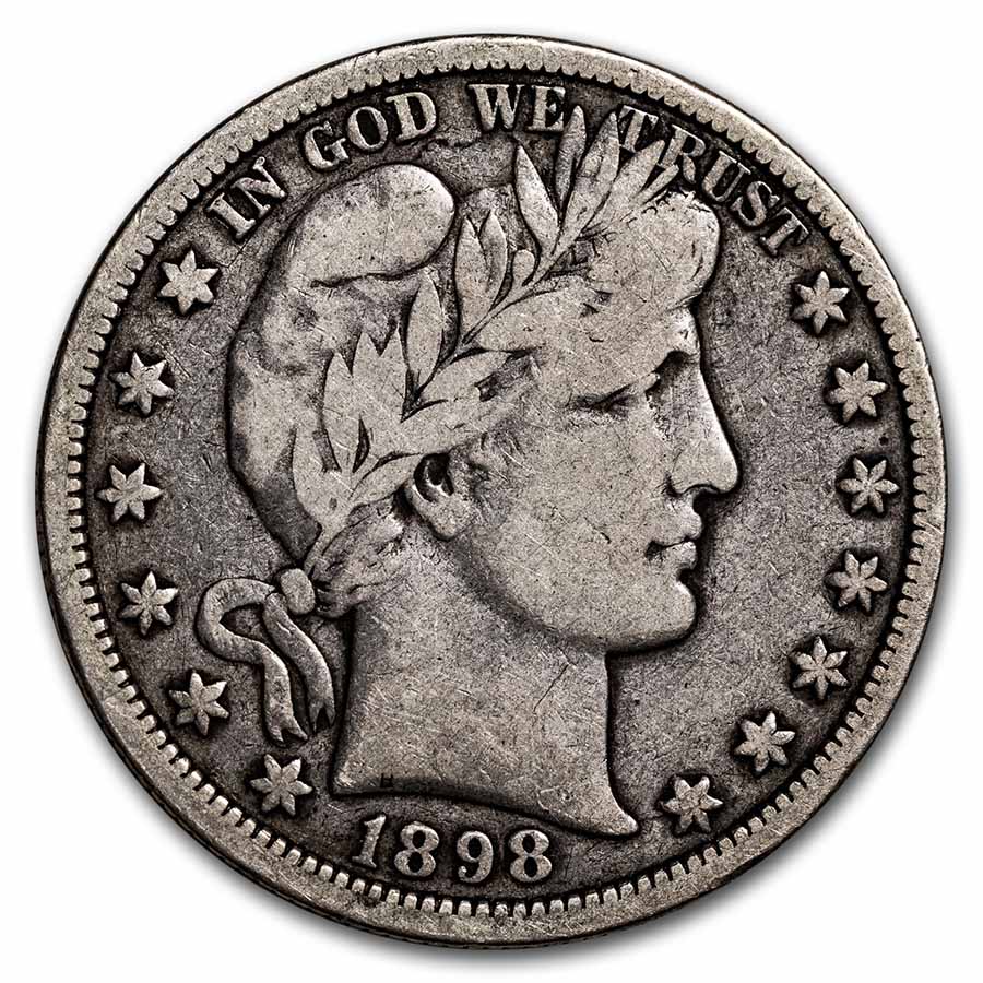 Buy 1898-O Barber Half Dollar Fine