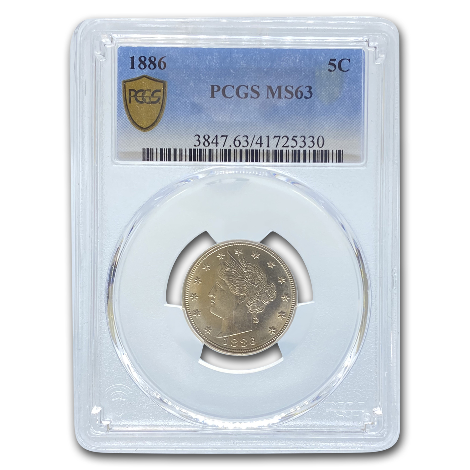 Buy 1886 Liberty Head V Nickel MS-63 PCGS