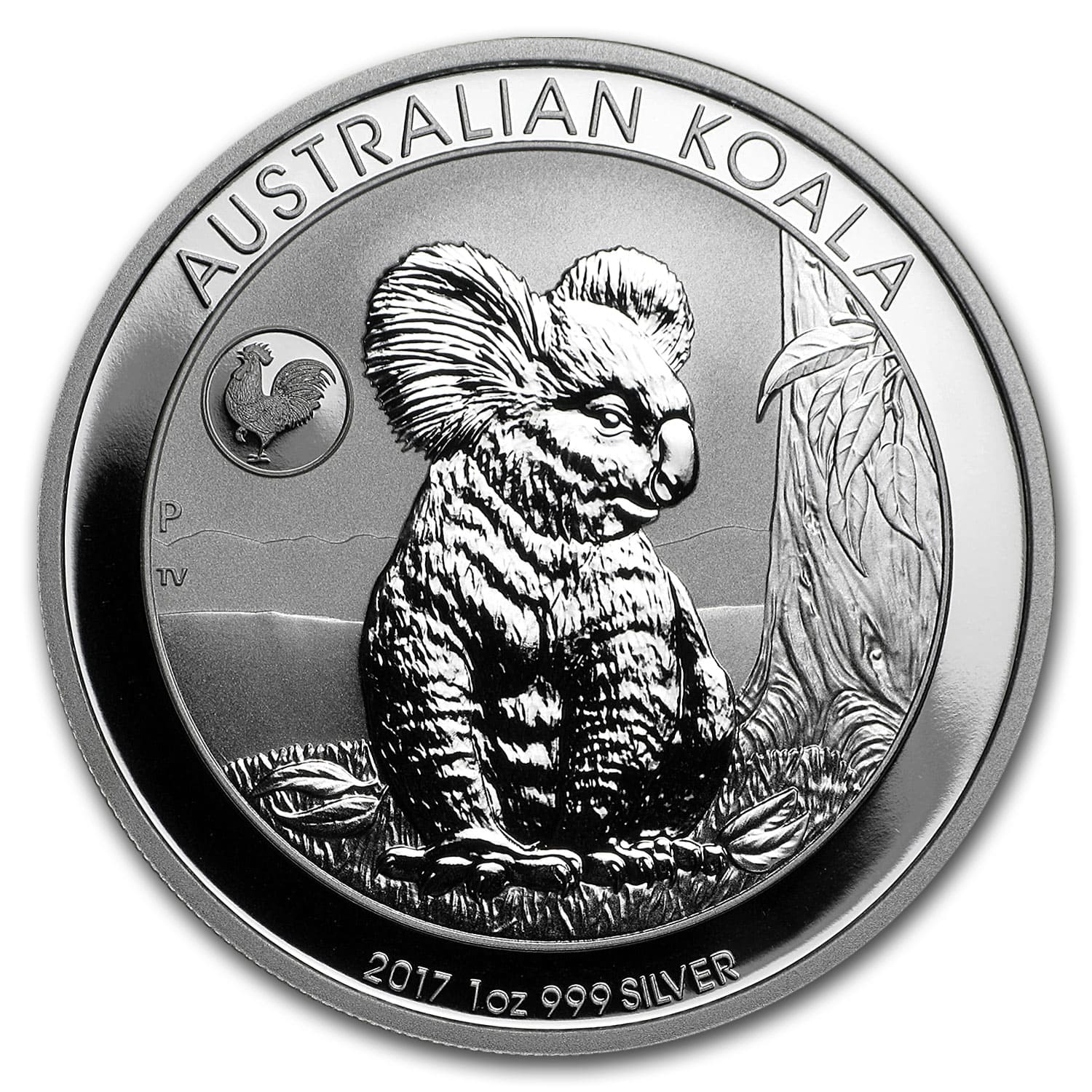 Buy 2017 Australia 1 oz Silver Koala BU (Rooster Privy) - Click Image to Close